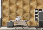 پوستر دیواری سه بعدی اشکال هندسی 10016200