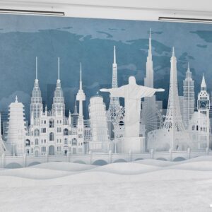 پوستر دیواری سه بعدی اماکن مشهور 10241700