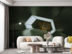 پوستر دیواری سه بعدی طرح تونل 10062900