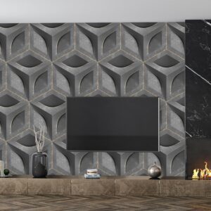 پوستر دیواری سه بعدی هندسی 10038700