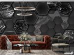 پوستر دیواری سه بعدی هندسی 10269800