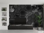 پوستر دیواری سه بعدی هندسی 10269800