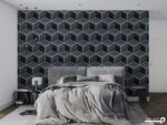 پوستر دیواری سه بعدی هندسی مکعبی 11015000