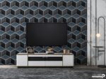 پوستر دیواری سه بعدی هندسی مکعبی 11015000