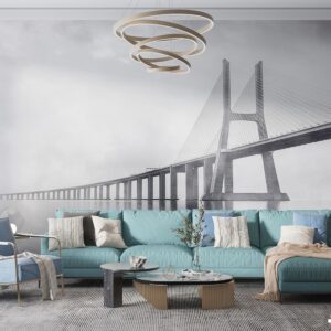 پوستر دیواری سیاه سفید پل 10276400