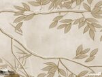 پوستر دیواری شاخه برگ پرنده 10294800