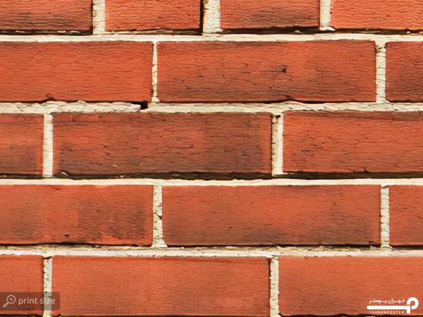 پوستر دیواری طرح آجری 10056000 - Image 4