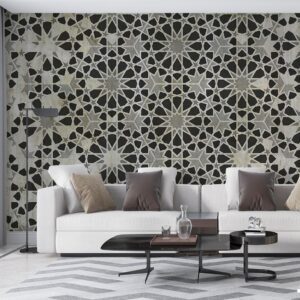 پوستر دیواری طرح اشکال سنتی 10063710