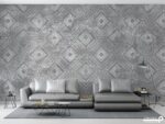 پوستر دیواری طرح اشکال مربع هندسی 11012820
