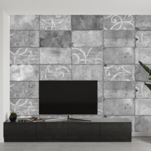 پوستر دیواری طرح بتن اشکال هندسی 10017700