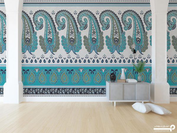 پوستر دیواری طرح بته جقه 10172500 - Image 3
