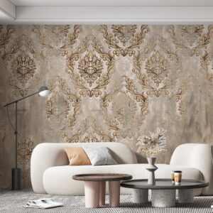 پوستر دیواری طرح داماسک 11013700