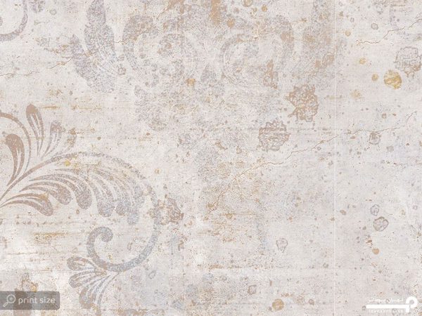 پوستر دیواری طرح داماسک 13013000 - Image 5