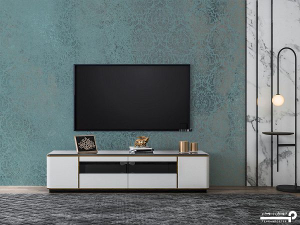 پوستر دیواری طرح داماسک پتینه 13012800 - Image 4