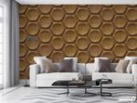 پوستر دیواری طرح دایره سه بعدی 10055300
