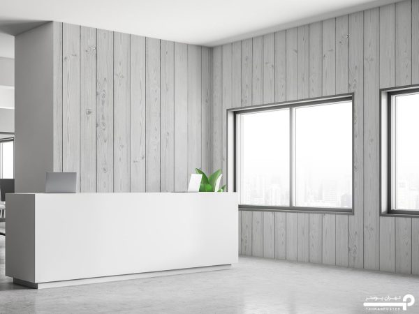 پوستر دیواری طرح دیوار چوبی 10065500 - Image 3