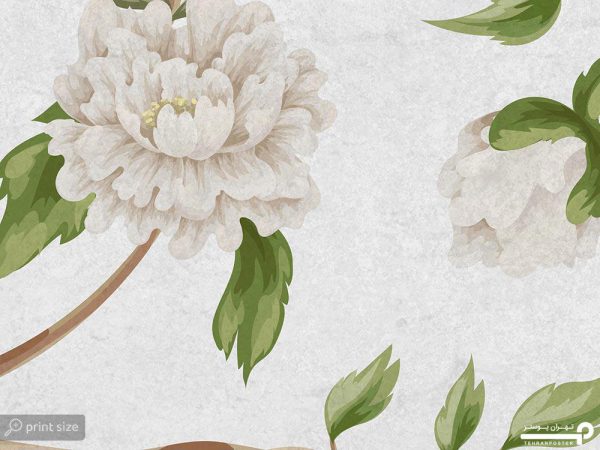 پوستر دیواری طرح شاخه و برگ 10184700 - Image 5