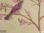 پوستر دیواری طرح شکوفه پرنده 10152700