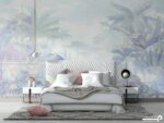 پوستر دیواری طرح طاووس و درخت 10210100