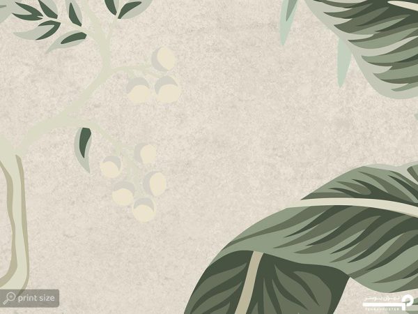 پوستر دیواری طرح طبیعت حیوانات 10246200 - Image 3
