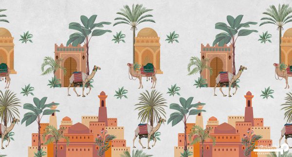 پوستر دیواری طرح عربی سنتی 10213600 - Image 6