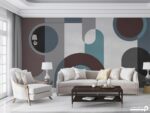 پوستر دیواری طرح هندسی 12110110