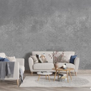 پوستر دیواری طرح پتینه داماسک 10071300