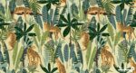پوستر دیواری طرح پلنگ و برگ 10265200