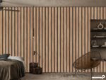 پوستر دیواری طرح چوب راه راه 10165100