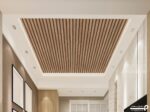 پوستر دیواری طرح چوب راه راه 10165100