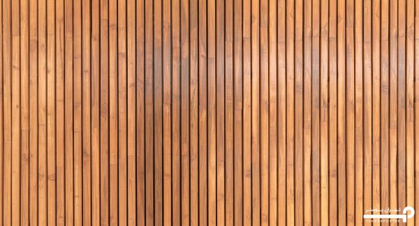 پوستر دیواری طرح چوب راه راه 10170300 - Image 7