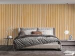 پوستر دیواری طرح چوب راه راه 10278800