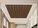 پوستر دیواری طرح چوب راه راه 10283300