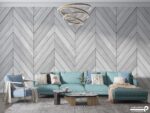پوستر دیواری طرح چوب مورب 10052110
