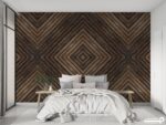 پوستر دیواری طرح چوب هندسی 10052000