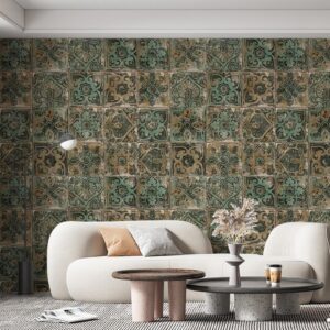 پوستر دیواری طرح کاشی کاری 10054700