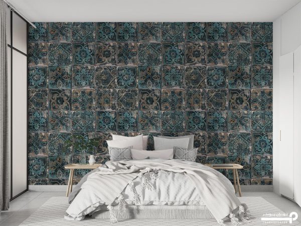 پوستر دیواری طرح کاشی کاری 10054710
