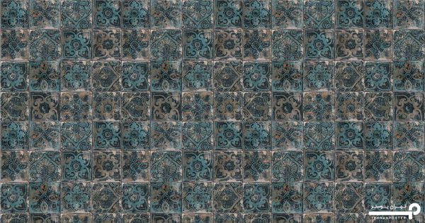 پوستر دیواری طرح کاشی کاری 10054710 - Image 6