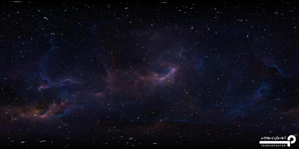 پوستر دیواری طرح کهکشان 10034100 - Image 4