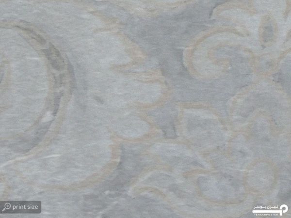 پوستر دیواری طرح گل داماسک 10070130 - Image 6