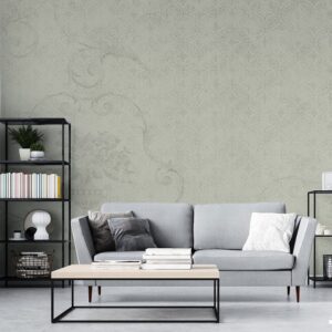 پوستر دیواری طرح گل داماسک 10072500