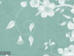 پوستر دیواری طرح گل و برگ 10189300