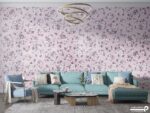 پوستر دیواری طرح گل و برگ ریز 10155900