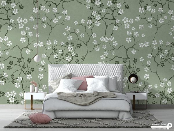 پوستر دیواری طرح گل و شاخه 10128900