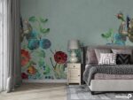 پوستر دیواری فرشته و گل 10267500