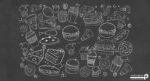 پوستر دیواری فست فود 10240400