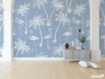 پوستر دیواری فلامینگو درخت 10225000