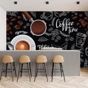 پوستر دیواری قهوه فروشی 13402500