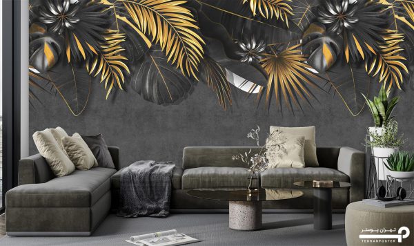 پوستر دیواری لاکچری برگ انجیری 10046000