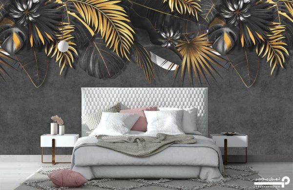 پوستر دیواری لاکچری برگ انجیری 10046000 - Image 3
